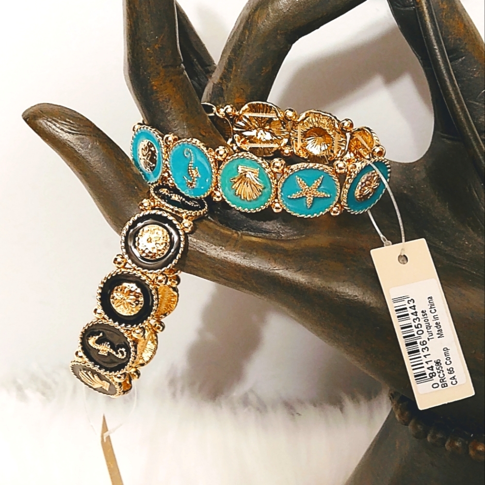 Turks Stretch Bracelet Turquoise